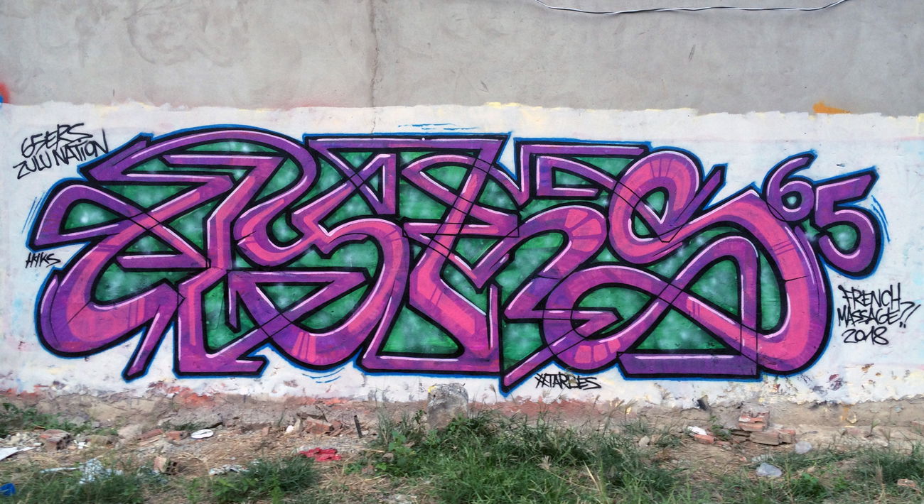 Graffiti Wall in Saigon - Photo by heaks65 - 65ERS, ZuluNation, heaks65