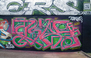 Graffiti Wall in Tarbes - Photo by heaks65 - 65ERS, Tarbes, Zulu (2018)
