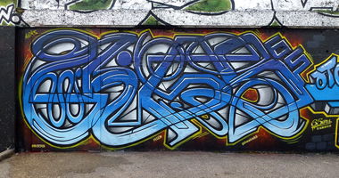 Graffiti Wall in Tarbes - Photo by heaks65 - 65ERS, UZN, Tarbes (2018)