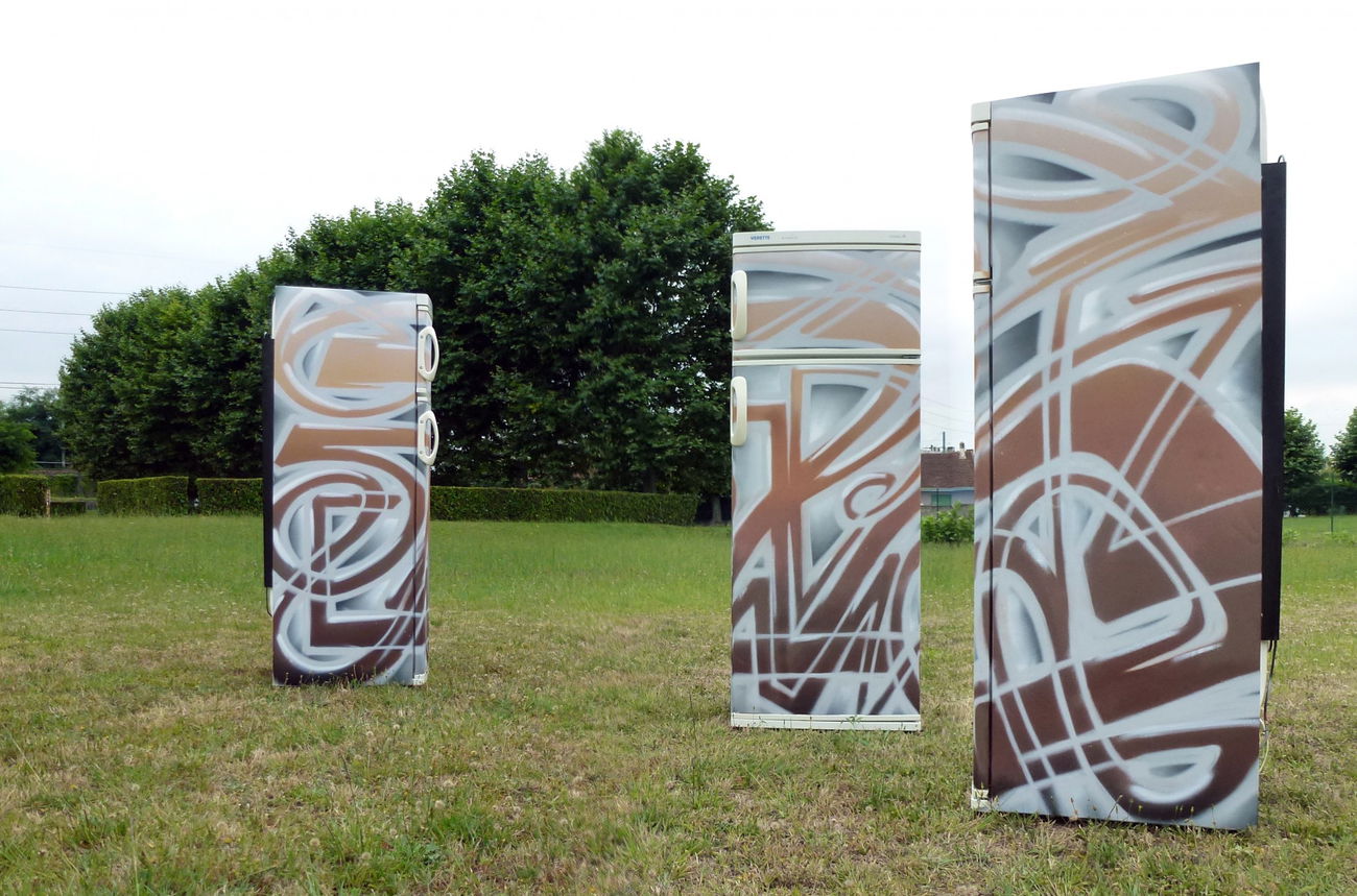 Graffiti Artwork in Tarbes - Photo by heaks65 - 65ERS (2016)