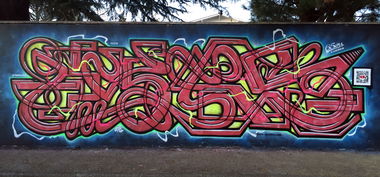 Graffiti Wall in France - Photo by heaks65 - 65ERS, ZuluNation, heaks65 (2020)