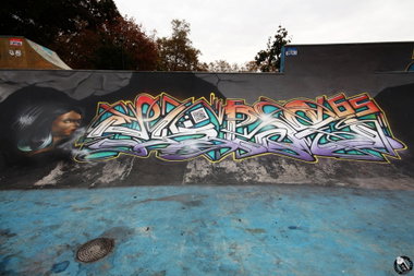 Graffiti Wall in Toulouse - Photo by heaks65 - Mezy, Heaks, Toulouse (2014)