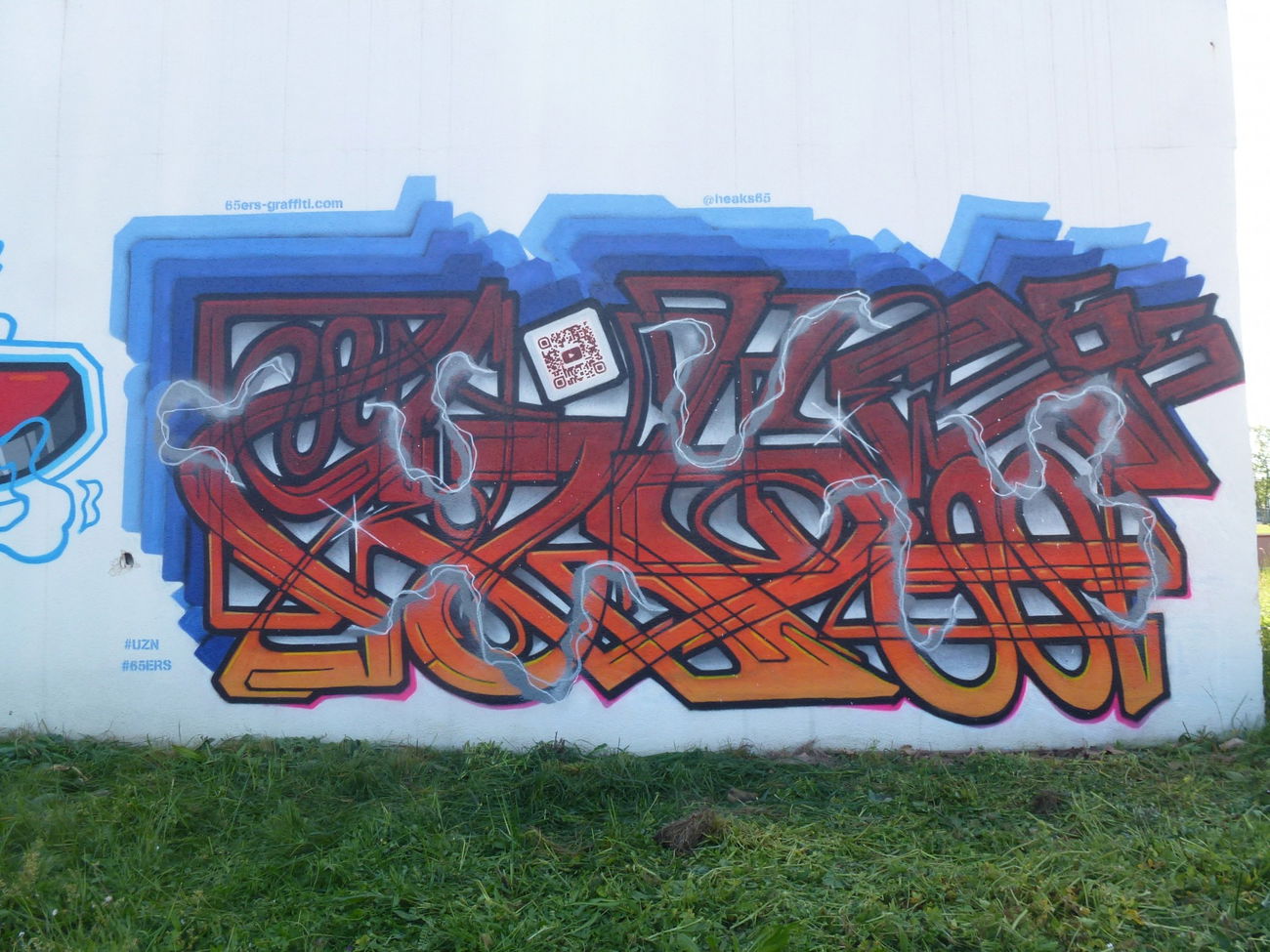 Graffiti Wall in Tarbes - Photo by heaks65 - 65ERS, ZuluNation, heaks65 (2018)