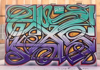 Graffiti Wall in France - Photo by heaks65 - heaks65, 65ERS, UZN (2019)