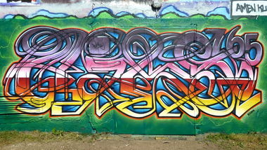 Graffiti Wall in Tarbes - Photo by heaks65 - heaks65, 65ers, Tarbes (2016)