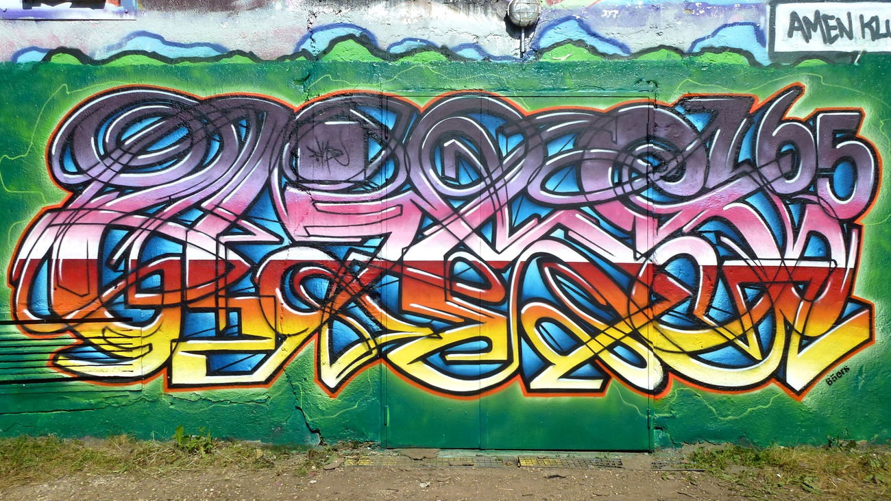 Graffiti Wall in Tarbes - Photo by heaks65 - heaks65, 65ers, Tarbes (2016)