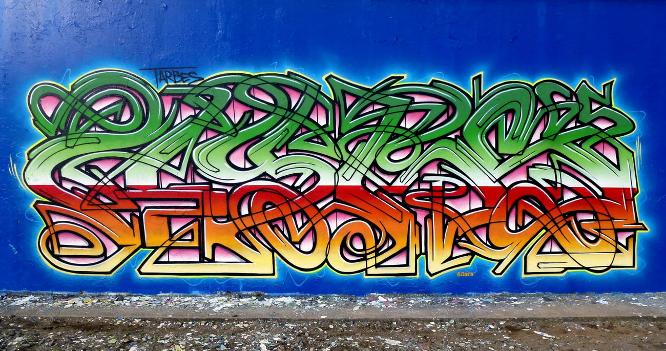Graffiti Wall in Aurillac - Photo by heaks65 - heaks65, 65ERS (2016)