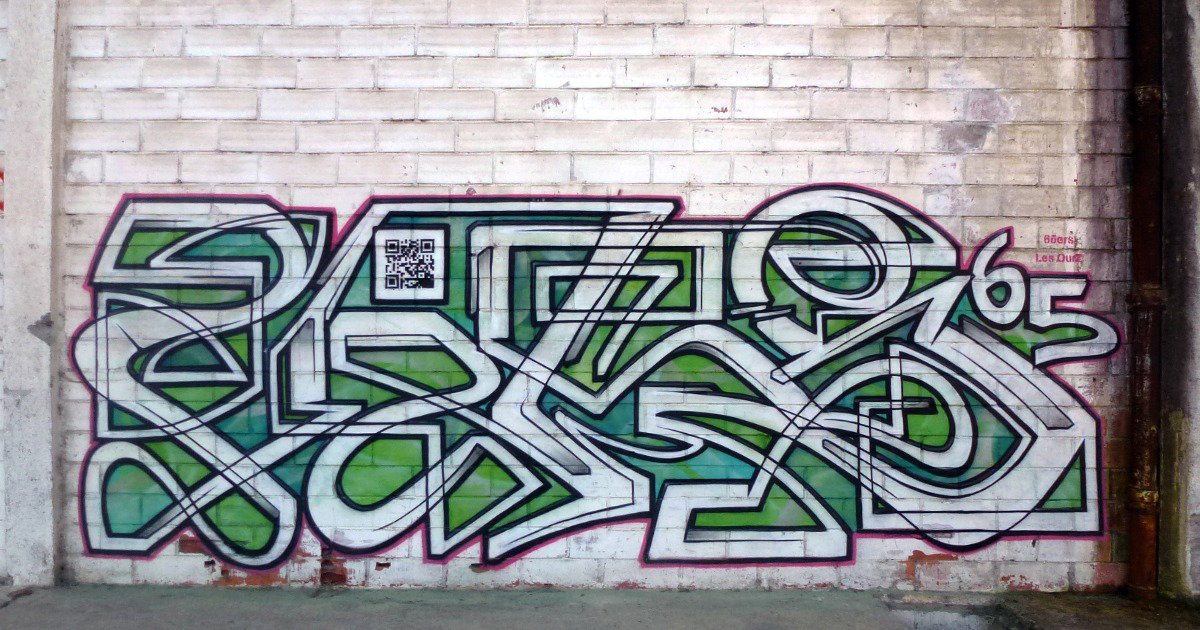 Graffiti Wall in Lannemezan - Photo by heaks65 - hiks, heaks65, 65ERS (2016)