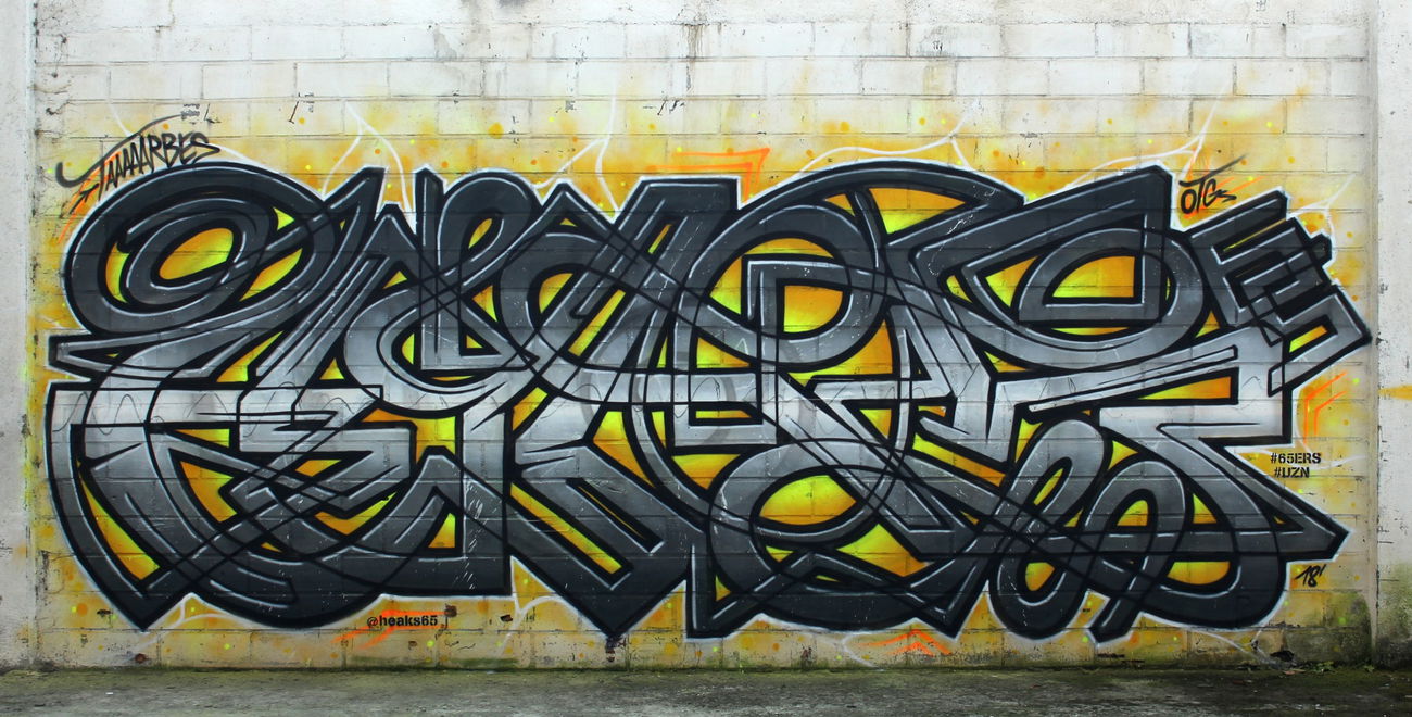 Graffiti Wall - Photo by heaks65 - heaks65, hyks, 65ers (2018)