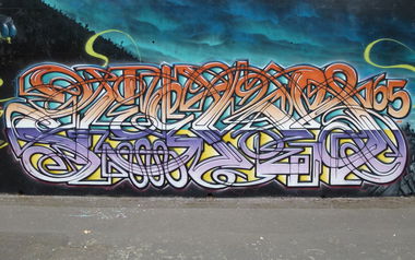 Graffiti Wall in France - Photo by heaks65 - heaks65, 65ERS, Tarbes (2016)