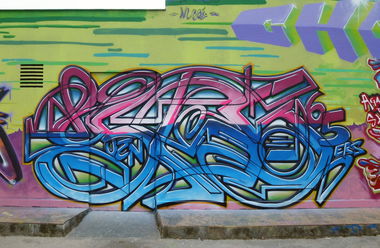 Graffiti Wall in Denia - Photo by heaks65 - yks, denia, 65ers (2017)