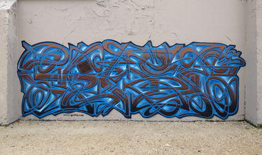 Graffiti in Tarbes - Photo by heaks65 - Heaks, 65ers, Tarbes (2015)