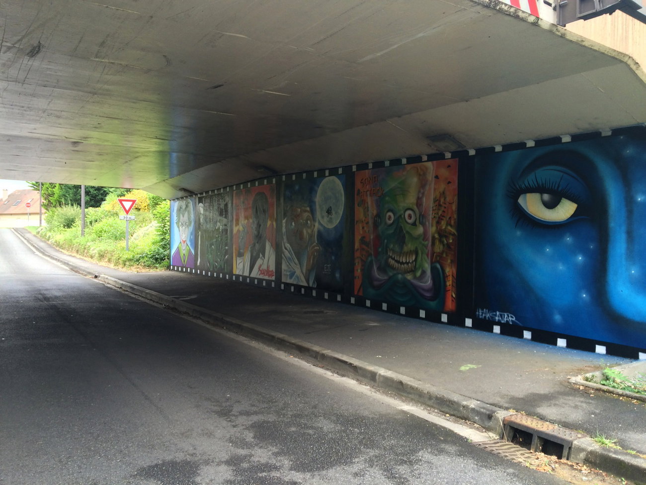Graffiti Wall in Lons - Photo by heaks65 - 65ERS, Pau (2016)
