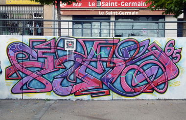 Graffiti Wall in Tarbes - Photo by heaks65 - heaks65, hiks, Tarbes (2018)