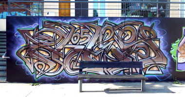 Graffiti Wall in Aureilhan - Photo by heaks65 - 65ERS (2016)