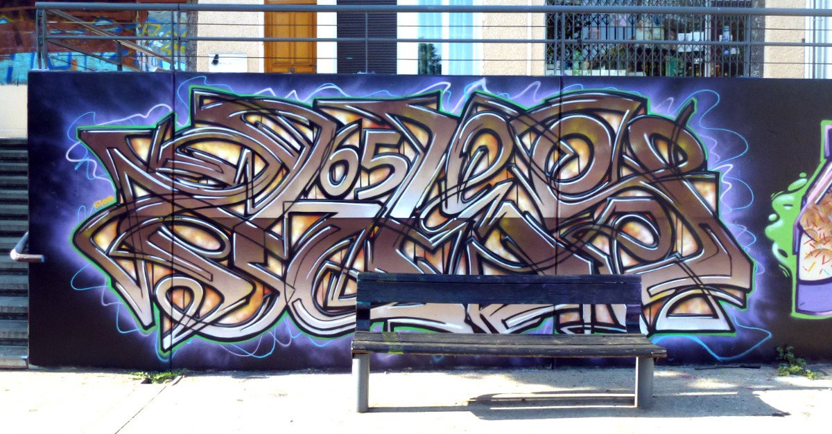 Graffiti Wall in Aureilhan - Photo by heaks65 - 65ERS (2016)