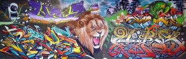 Graffiti Wall - Photo by heaks65 - 65ERS, Tarbes, lArtelier (2014)