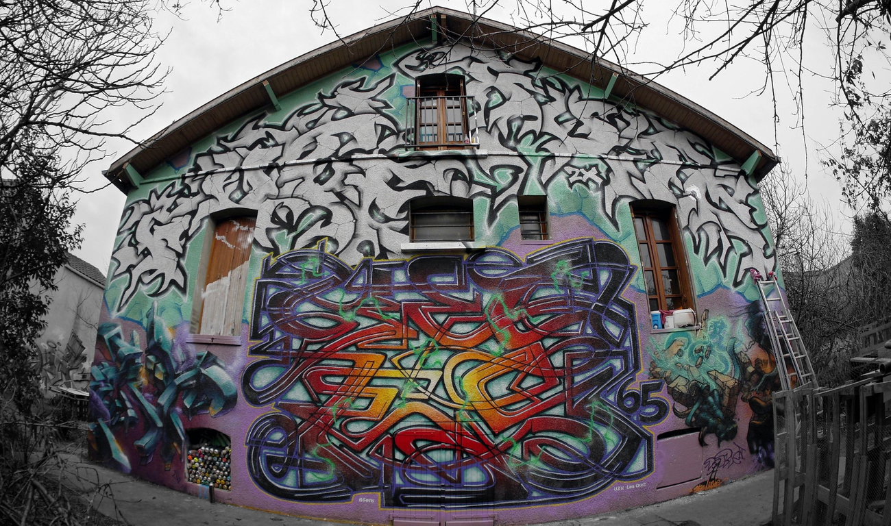 Graffiti Wall - Photo by heaks65 - Toulouse, heaks, futé (2017)