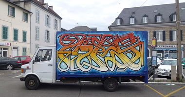Graffiti Wall in Tarbes - Photo by heaks65 - 65ERS, Truck, Camion (2017)