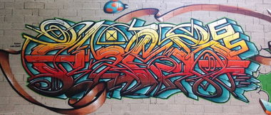 Graffiti Wall in Tarbes - Photo by heaks65 - Heaks, 65ERS, Tarbes (2014)