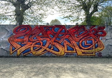Graffiti Wall in France - Photo by heaks65 - 65ERS, ZuluNation, heaks65 (2019)