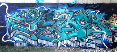 Graffiti Wall - Photo by heaks65 - Heaks, Tarbes, 65ERS (2014)