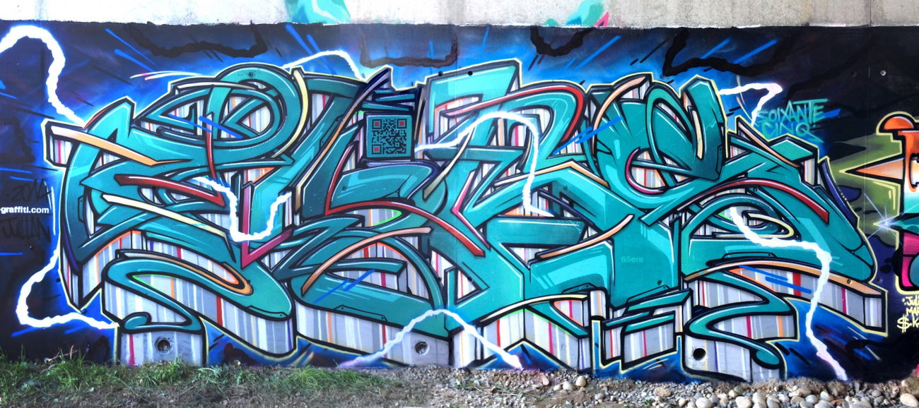 Graffiti Wall - Photo by heaks65 - Heaks, Tarbes, 65ERS (2014)