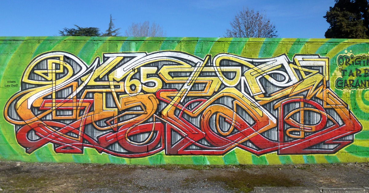 Graffiti in Tarbes - Photo by heaks65 - 65ERS, hiks, heaks65 (2017)