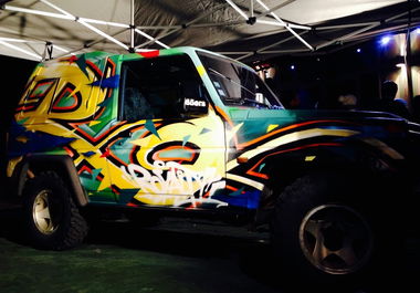 Graffiti Artwork in Cauterets - Photo by heaks65 - Cras, Heaks, Cauterets (2014)