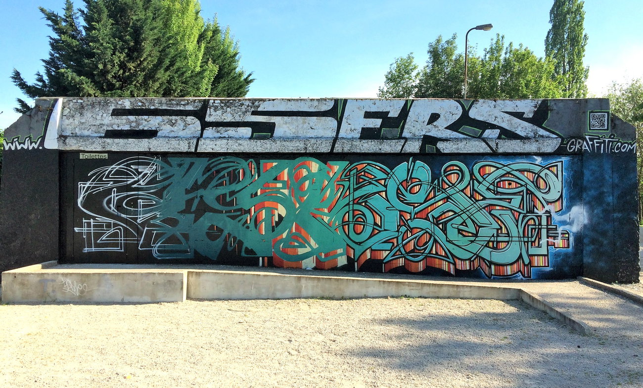 Graffiti Wall - Photo by heaks65 - heaks65, 65ers, Tarbes