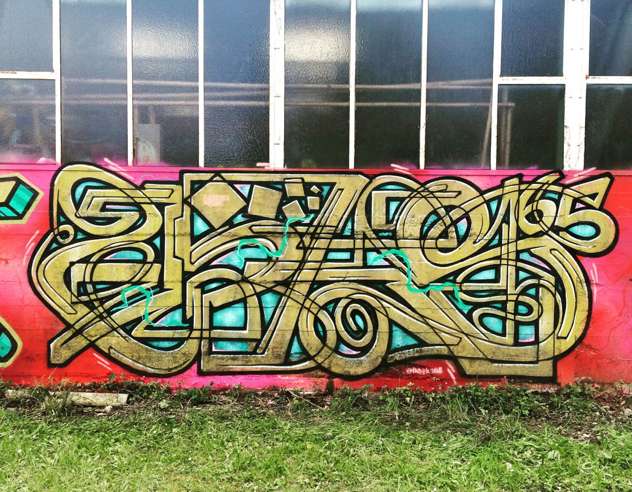 Graffiti Wall in Arudy - Photo by heaks65 - heaks65, 65ERS, Arudy (2018)