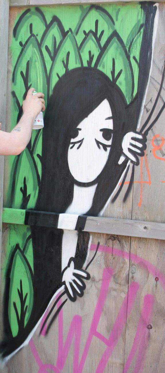 Graffiti Wall in Sheffield - Photo by hedley