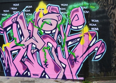 Graffiti Wall in Sheffield - Photo by hedley