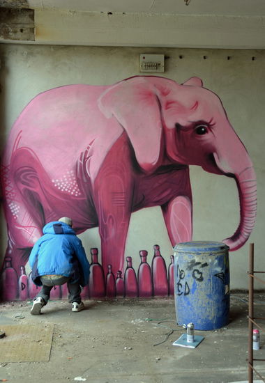 Graffiti Wall in Sheffield - Photo by hedley - color, art