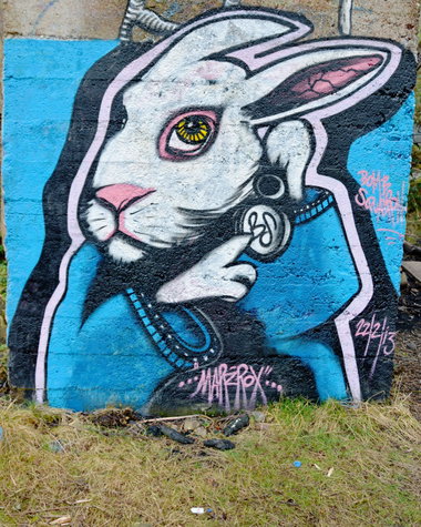 Graffiti Wall - Photo by hedley