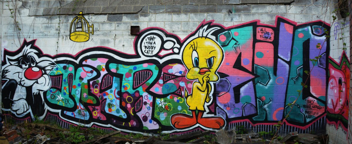 Graffiti in Sheffield - Photo by hedley