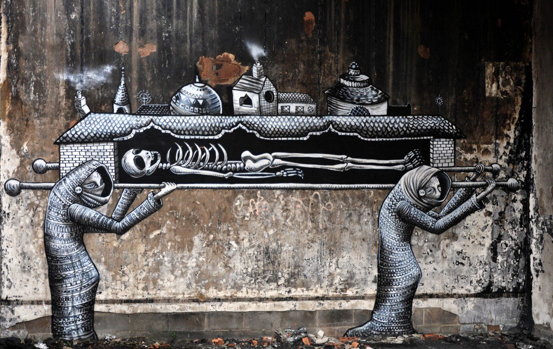 Graffiti Street Art in Sheffield - Photo by hedley