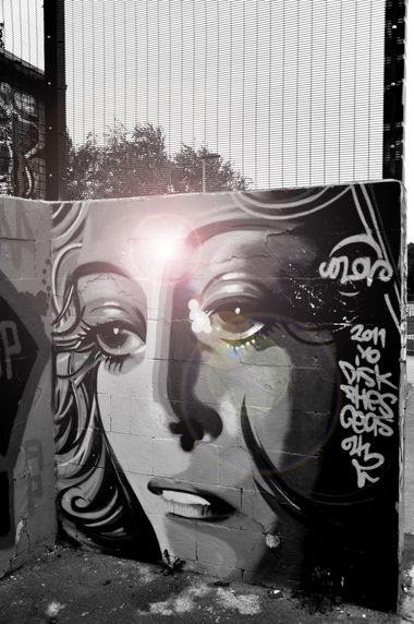 Graffiti Wall in Sheffield - Photo by hedley