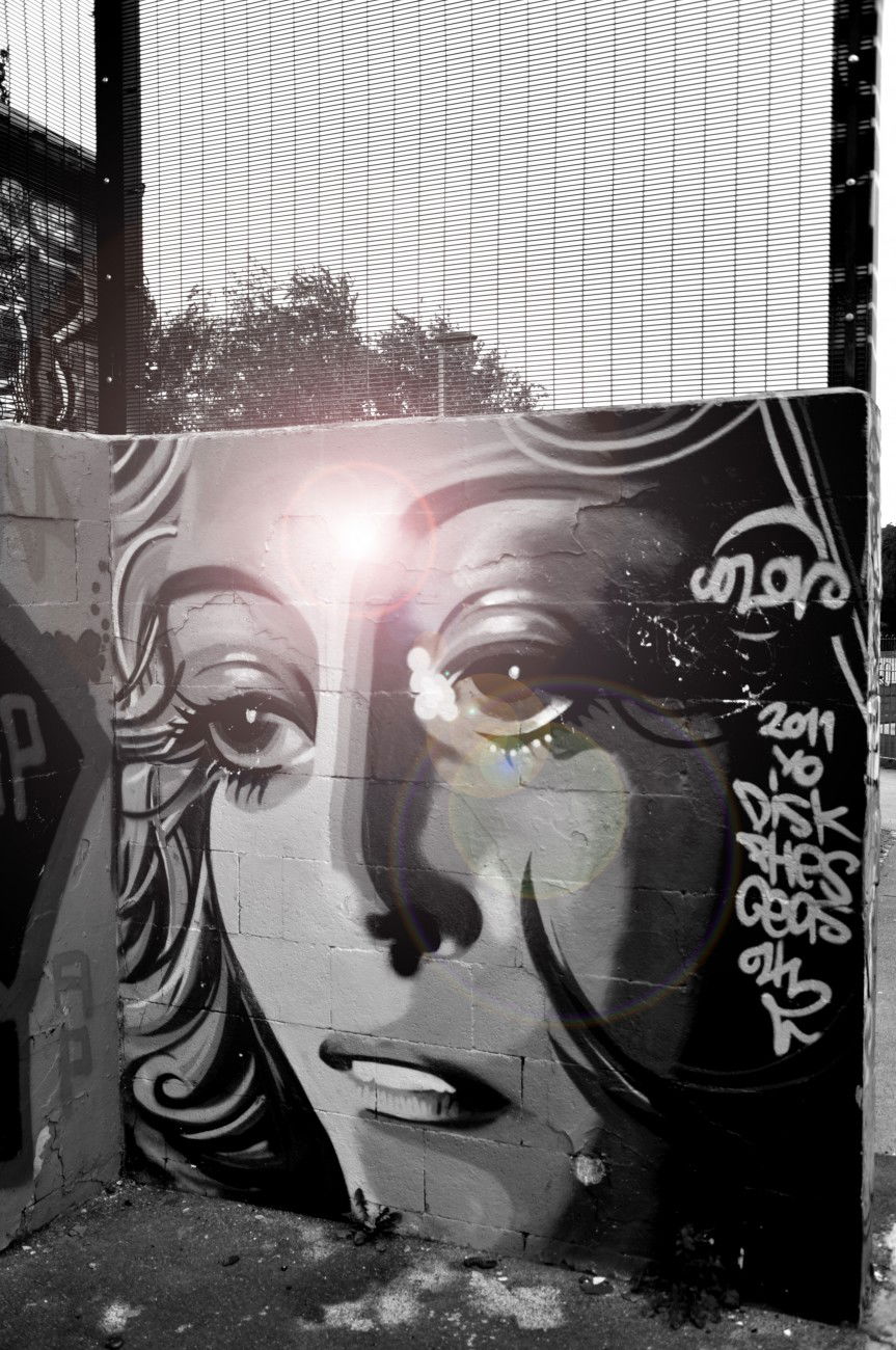 Graffiti Wall in Sheffield - Photo by hedley