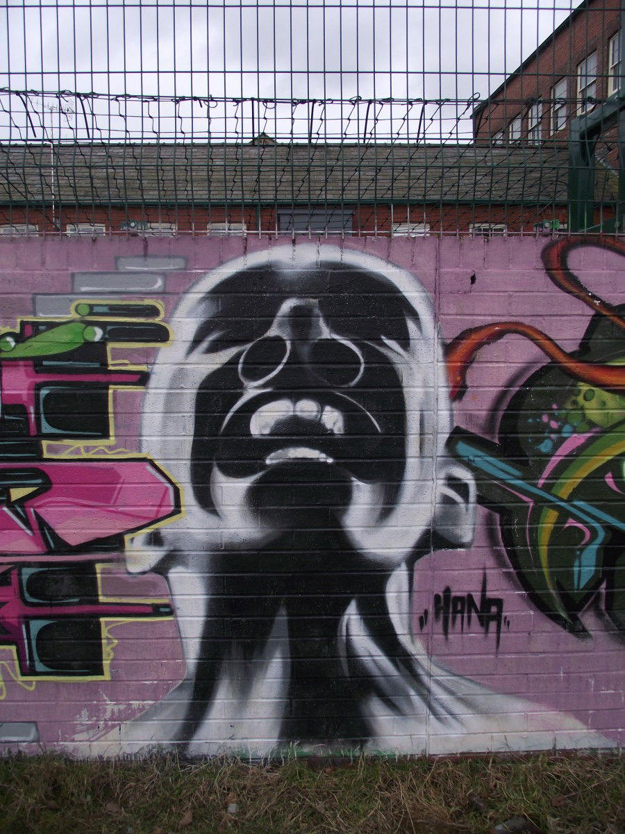 Graffiti Wall in Sheffield - Photo by hedley