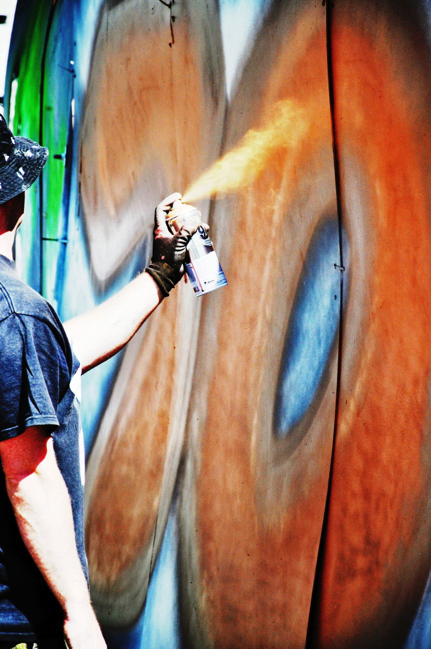 Graffiti Artwork in Sheffield - Photo by hedley