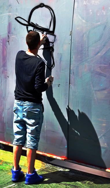 Graffiti Artwork in Sheffield - Photo by hedley