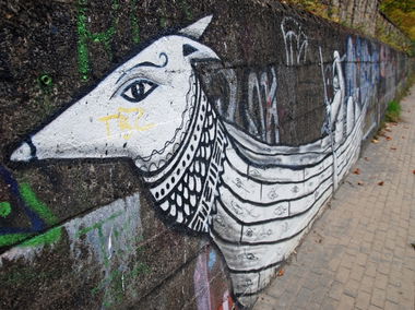 Graffiti Street Art in Sheffield - Photo by hedley