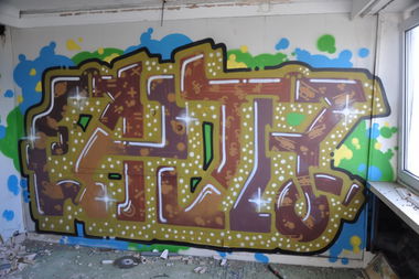 Graffiti Wall in Sheffield - Photo by hedley