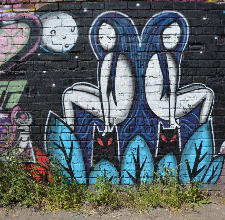 Graffiti Wall in Sheffield - Photo by hedley