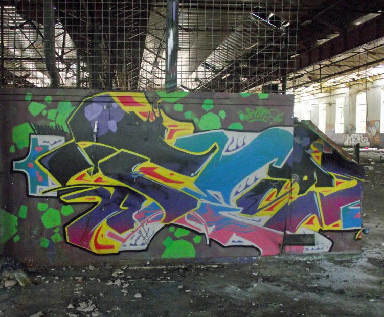 Graffiti Wall in Sheffield - Photo by hedley