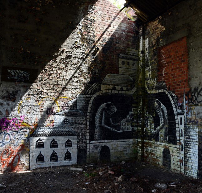 Graffiti Street Art in Sheffield - Photo by hedley