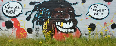 Graffiti Wall in Sheffield - Photo by hedley