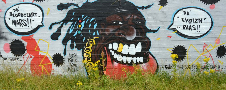 Graffiti Wall in Sheffield - Photo by hedley