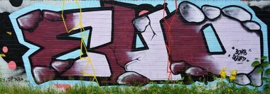 Graffiti Wall in Sheffield - Photo by hedley